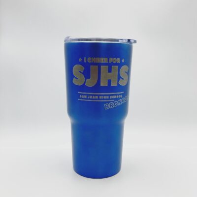 New San Juan Broncos Stainless Steel Tumbler